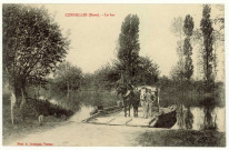 Connelles. Le Bac.