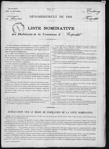 ECQUETOT 1931