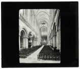 Cathédrale Notre-Dame-de-Bayeux (Calvados), nef et chœur.