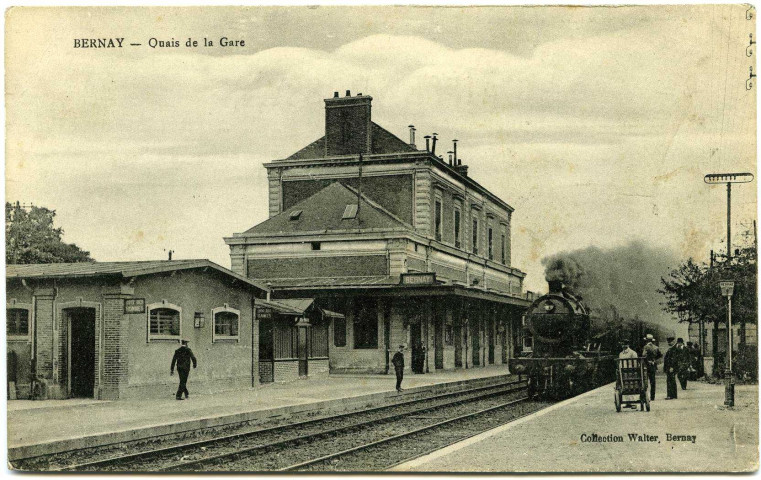 Bernay. Quai de la Gare.