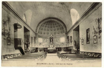 Beaumesnil. Intérieur de l'Eglise.