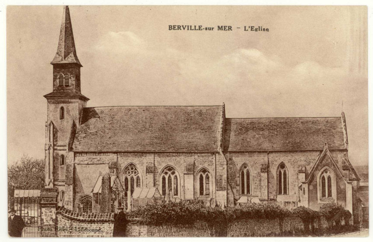 Berville-sur-Mer. L'Eglise.