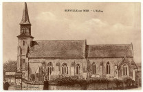 Berville-sur-Mer. L'Eglise.