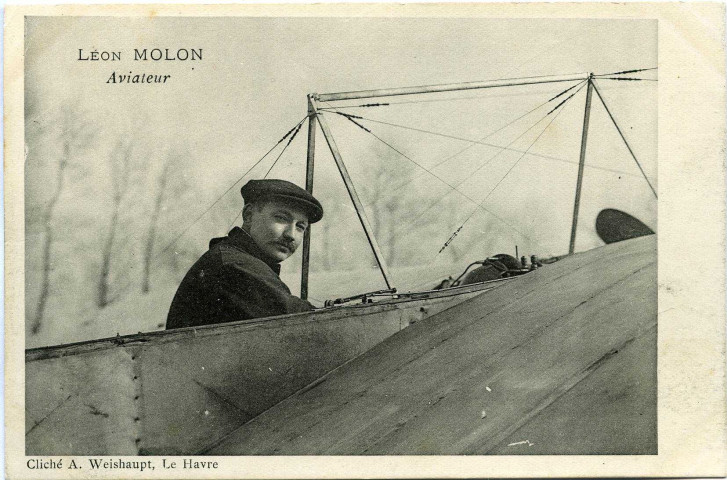 Andelys (Les). Leon Molon - Aviateur.