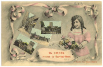 Gisors. Carte souvenir.