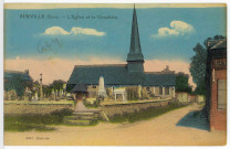 Surville. L'Eglise et le Cimetière.