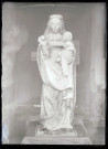 Statue de Vierge à l'enfant de l'église de Rosay-sur-Lieure (Eure).