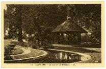 Louviers-Ville. Le Lac et le Kiosque.