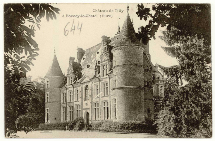 Boissey-le-Châtel. Château de Tilly à Boissey-le-Châtel.