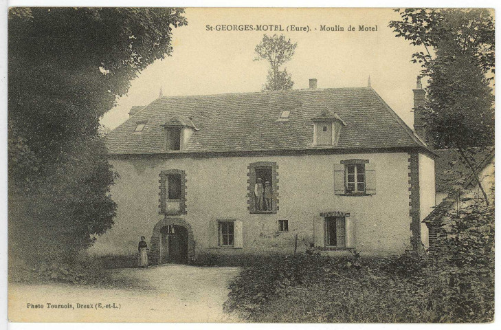 Saint-Georges-sur-Eure. Moulin de Motel.