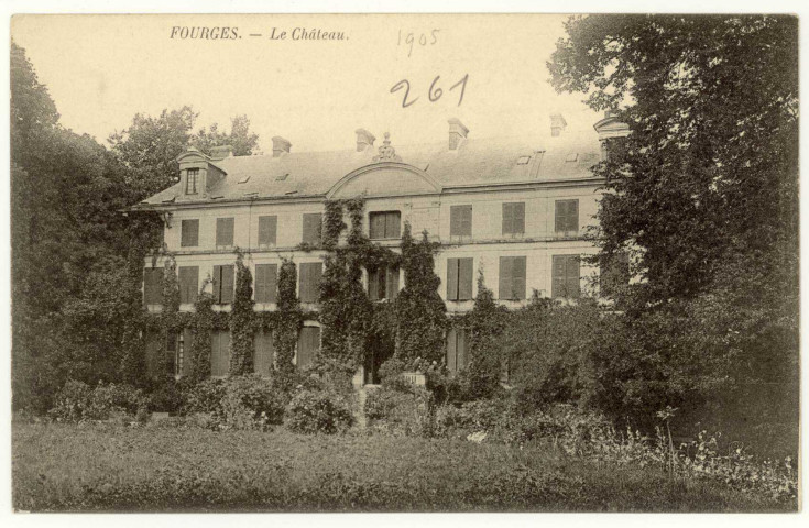 Fourges. Le Château.