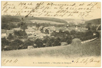Lyons-la-Forêt. Vue prise du Rempart.