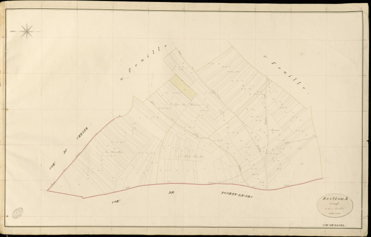 Nagel-Seez-Mesnil. Section A _ de Nagel _ 2e de 3 Feuilles