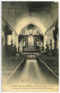 Pont-Saint-Pierre. Intérieur de l'Eglise, Boiseries provenant de l'Abbaye de Fontaine Guérard (XIIe siècle).