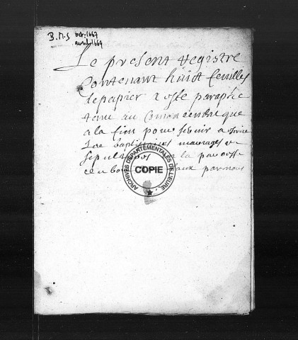 BMS (1650-1791)