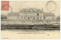 Couture-Boussey (La). Hôtel de Ville et Ecoles.