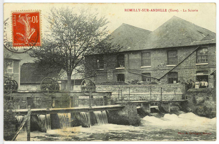 Romilly-sur-Andelle. La Scierie.