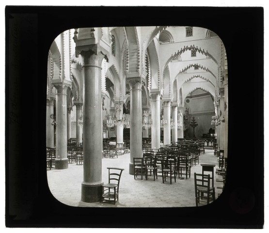 Cathédrale de Constantine (Algérie), intérieur.