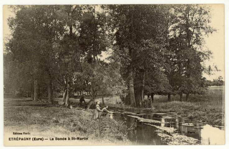 Etrépagny. La Bonde à St-Martin.