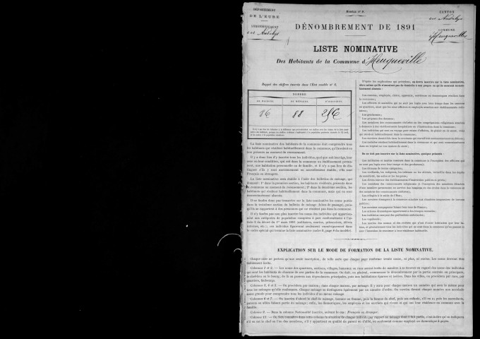HEUQUEVILLE 1891