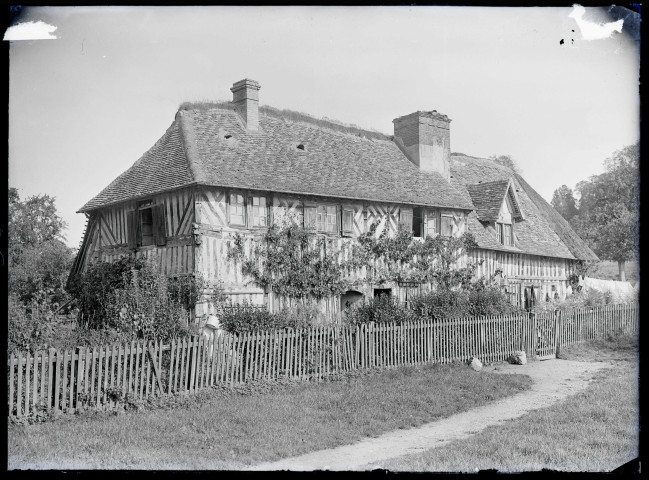 Ferme à colombages.