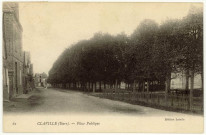 Claville. Place Publique.