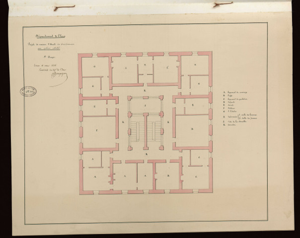Evreux _" Projet de Maison d'arrêt des arrondissements avec le système collectif".