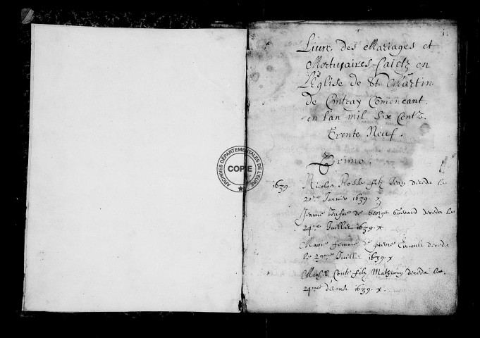BMS (1639-1740)