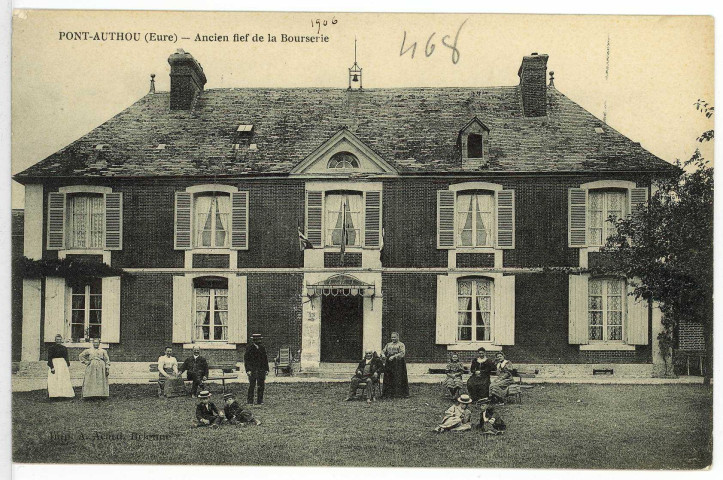 Pont-Authou. Ancien fief de la Bourserie.