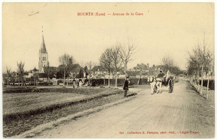 Bourth. Avenue de la Gare.