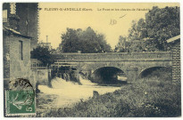 Fleury-sur-Andelle. Le Pont et les chutes de l'Andelle.