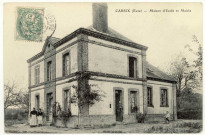 Carsix. Maison d'école et Mairie.
