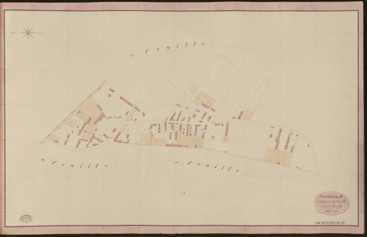 Nojeon-le-Sec. Section D _ de l'Eglise et de la Tourelle _ 2e de 4 Feuilles