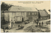 Illeville-sur-Montfort. Maison Faure, Recette Buraliste - Place de la Mairie.