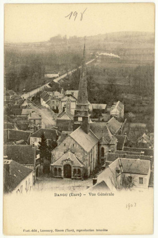 Dangu. Vue Générale.