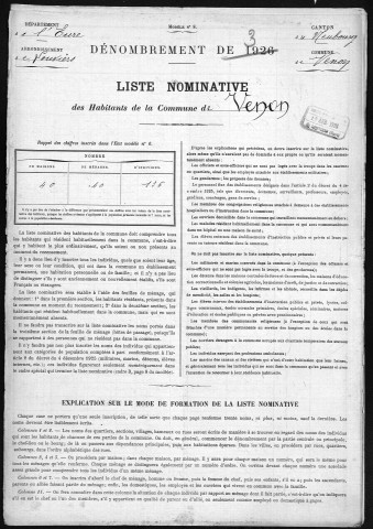 VENON 1926