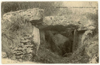 Dampsmesnil. Le Dolmen appelé le trou aux loups.