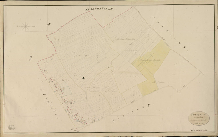 Bourth. Section A _ de Beaufour _ 2e et dernière Feuille