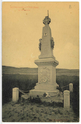 Notre-Dame-de-l'Isle. Le Monument.