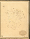 Tilleul-Lambert (Le). Tableau d'assemblage _ du Plan Parcellaire de la Commune de Tilleul Lambert _ Canton de Evreux (nord) - Evreux - Eure. _ Terminé sur le Terrain le 13 Janvier 1841 , sous l'administration de M. de Monicault, Préfet _ M. Bioche, Maire _ sous la Direction de M. Garnier, Directeur des Contributions directes _ M. Le Fébure, Géomètre en Chef. _ Par M. Canu, Géomètre de 1re classe.