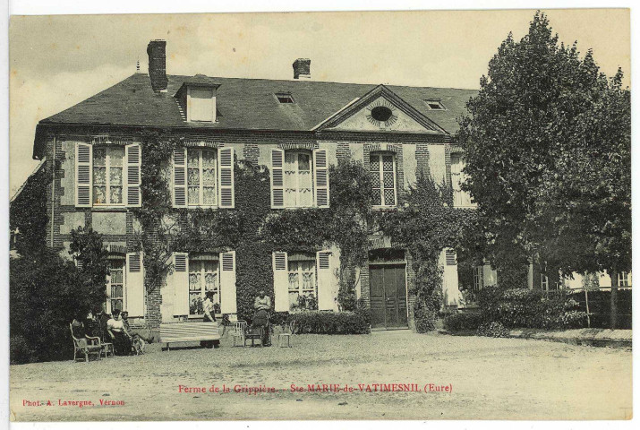 Sainte-Marie-de-Vatimesnil. Ferme de la Grippière. - Sainte-Marie-de-Vatimesnil.