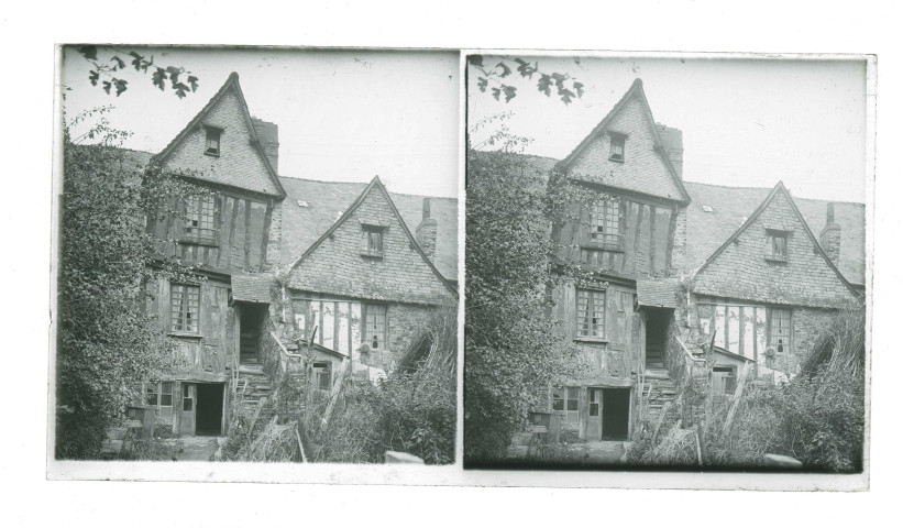 Maisons à pans de bois de Fougères (Ille-et-Vilaine).