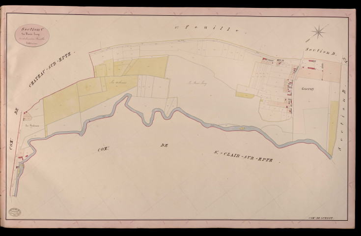 Guerny. Section C _ du Prieuré _ 2e et dernière Feuille