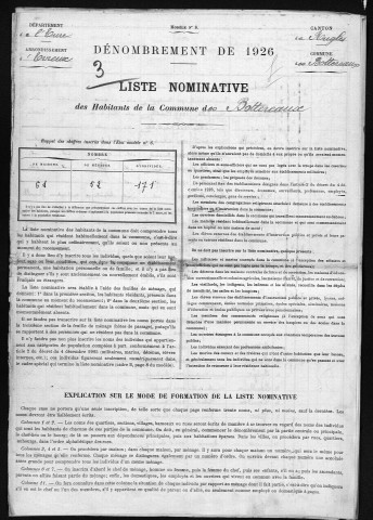 BOTTEREAUX(LES) 1926