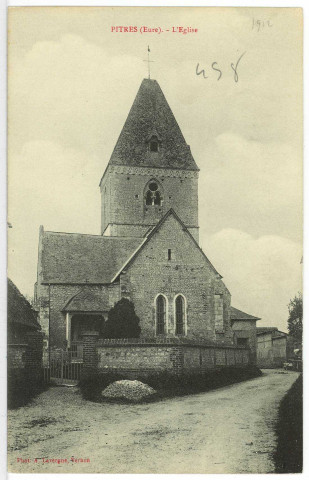 Pîtres. L'Eglise.
