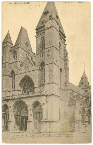 Andelys (Les). Eglise Notre-Dame.