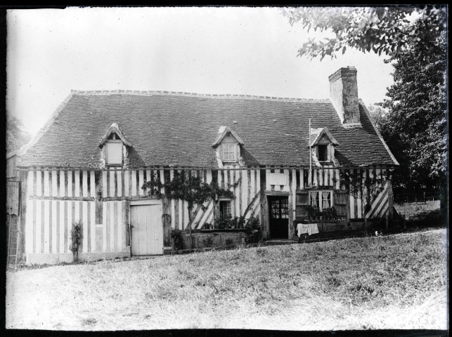 Maison natale de Charlotte Corday à Champeaux (Orne).