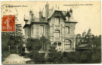 Etrépagny. Propriété rue de la Gare (côté Sud).