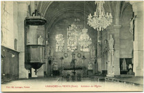 Gamaches-en-Vexin. Intérieur de l'Eglise.