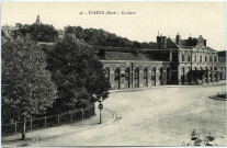 Evreux-Ville. La Gare.